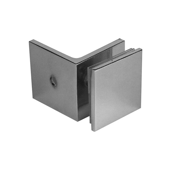 Frameless Shower Door Wall Mount L Type Shower Glass Clamp JGC-3072