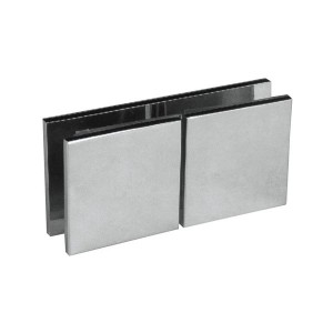 180° Glass to Glass Brass Clamp JGC-3074