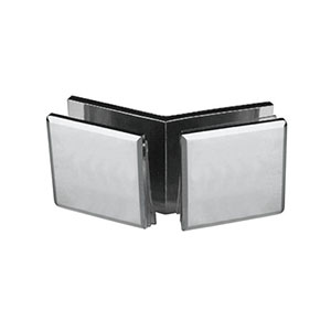 135° Glass to Glass Brass Clamp JGC-3083