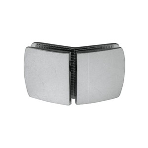 135° Glass To Glass Brass Clamp JGC-3183