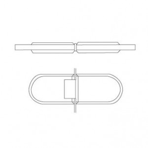 Shower Hinge JSH-2340