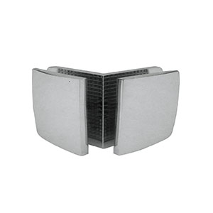 90° Glass To Glass Brass Clamp JGC-3181