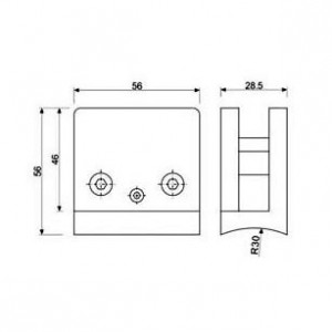 Railing Clamp JGC-3285