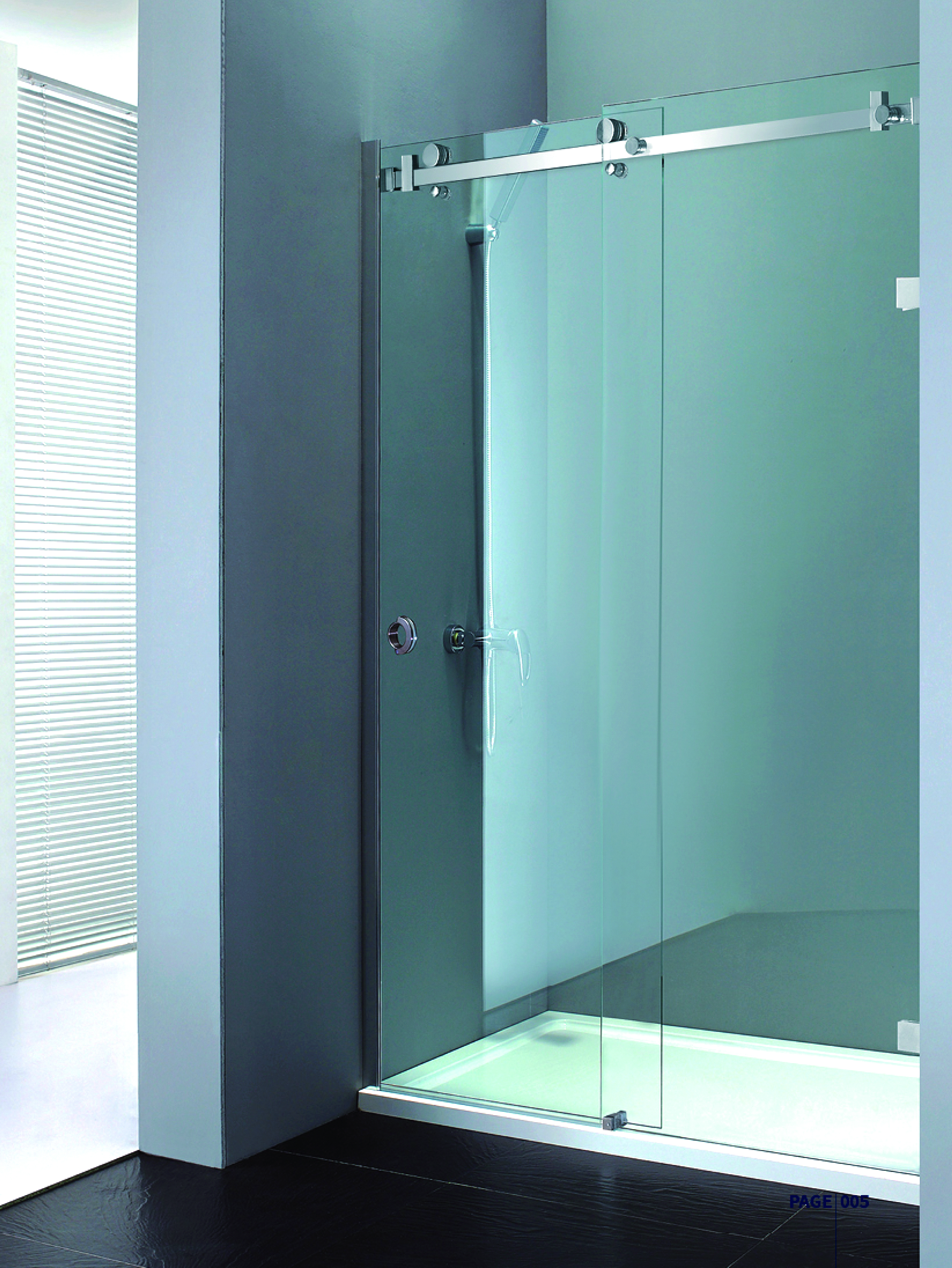 7100 Sliding Door Series, Creating a Minimalist Modern Bathroom